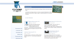 Desktop Screenshot of antiguosalumnosclaret.com